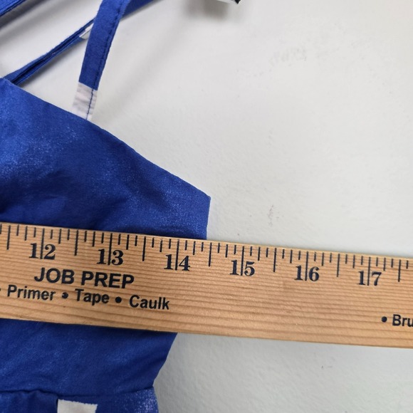 Anthropologie Womens Artsy Printed Babydoll Smock Maxi Dress XXS Vacation Resort - Picture 15 of 16